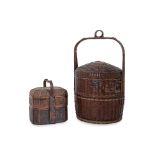 TWO CANE TIFFIN BASKETS