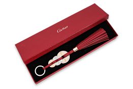 A CARTIER CHINESE NEW YEAR TRINITY KEYCHAIN