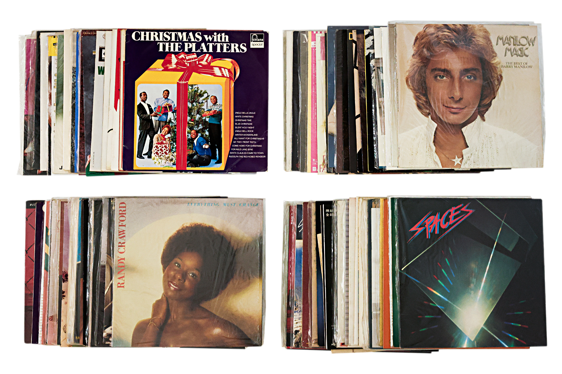 A GROUP OF 75+ ASSORTED VINYL RECORDS