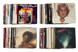 A GROUP OF 75+ ASSORTED VINYL RECORDS