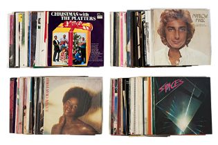 A GROUP OF 75+ ASSORTED VINYL RECORDS