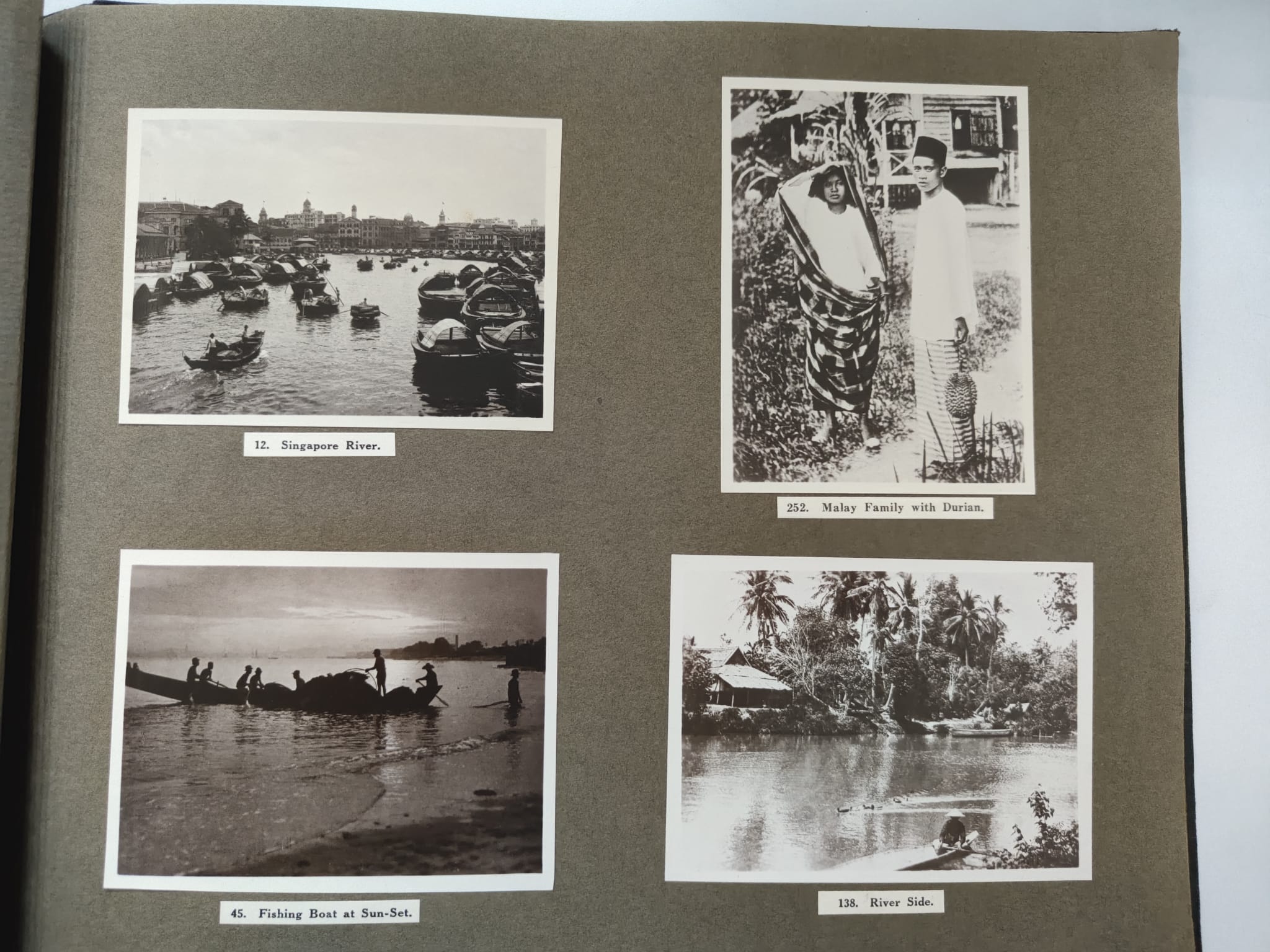 A 'SOUVENIR OF SINGAPORE' PHOTOGRAPH ALBUM - Image 17 of 47