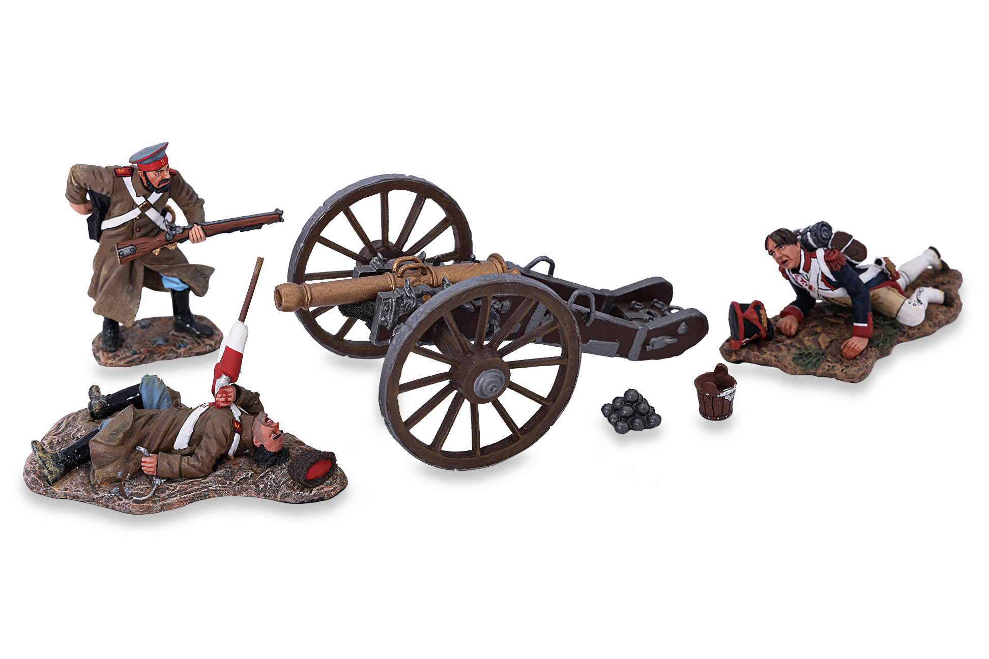 A GROUP OF 12 KING & COUNTRY CRIMEAN AND NAPOLEONIC WAR FIGURES - Image 2 of 3
