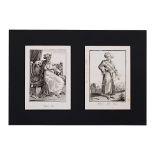 TWO ANTIQUE EUROPEAN PRINTS OF INDIAN RULERS