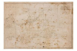 SURVEY OF THE STRAITS OF SINGAPORE (EASTERN SHEET), C.1855