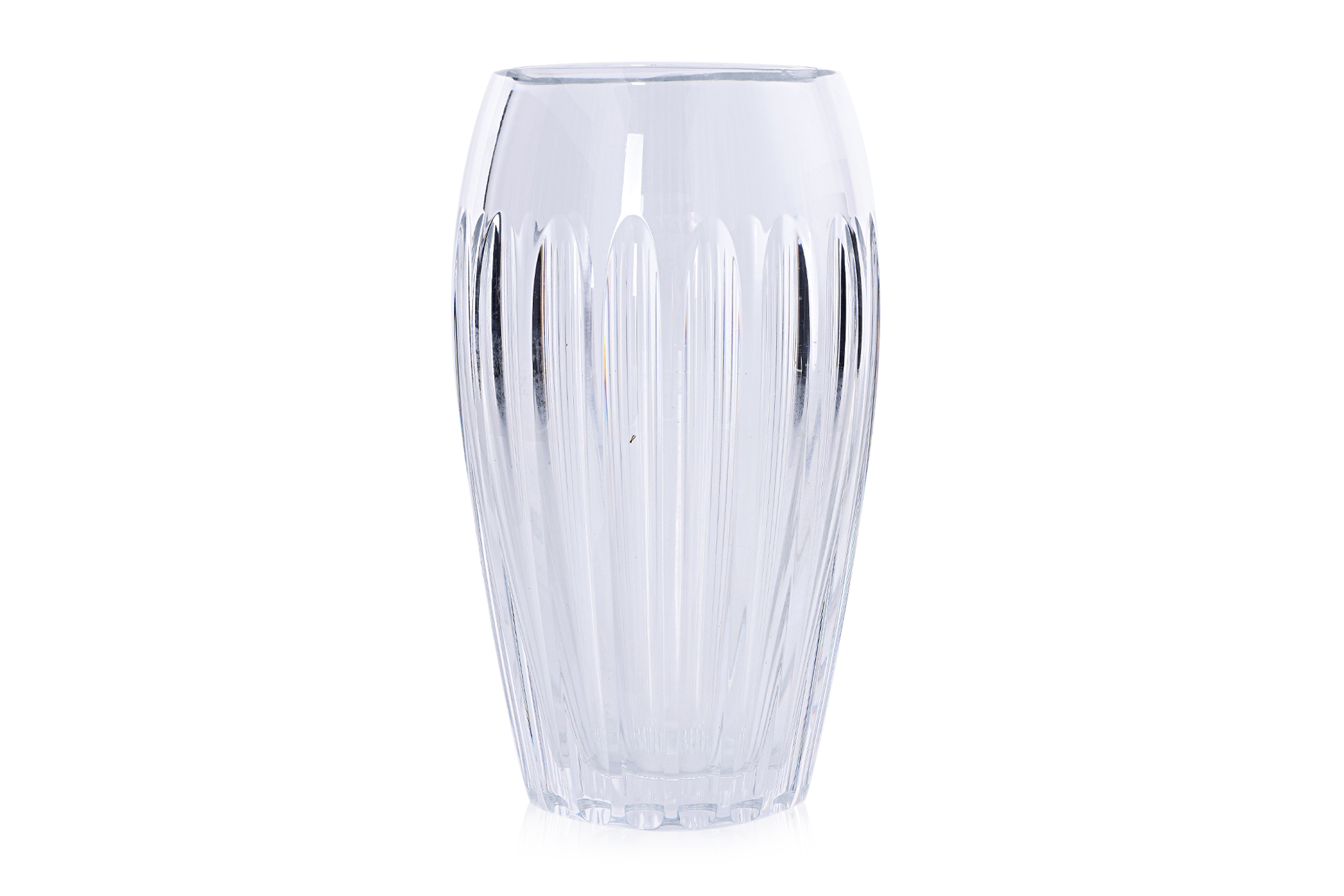 A BACCARAT CRYSTAL VASE