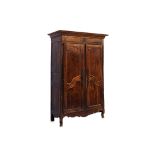 AN ANTIQUE FRENCH PROVINCIAL ARMOIRE