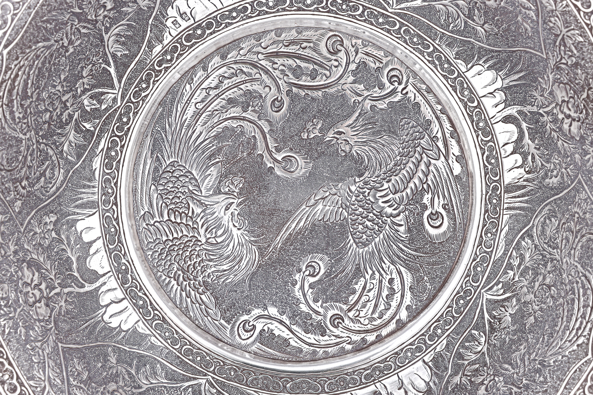 A SILVER BRIDAL WATER BASIN - Image 2 of 3