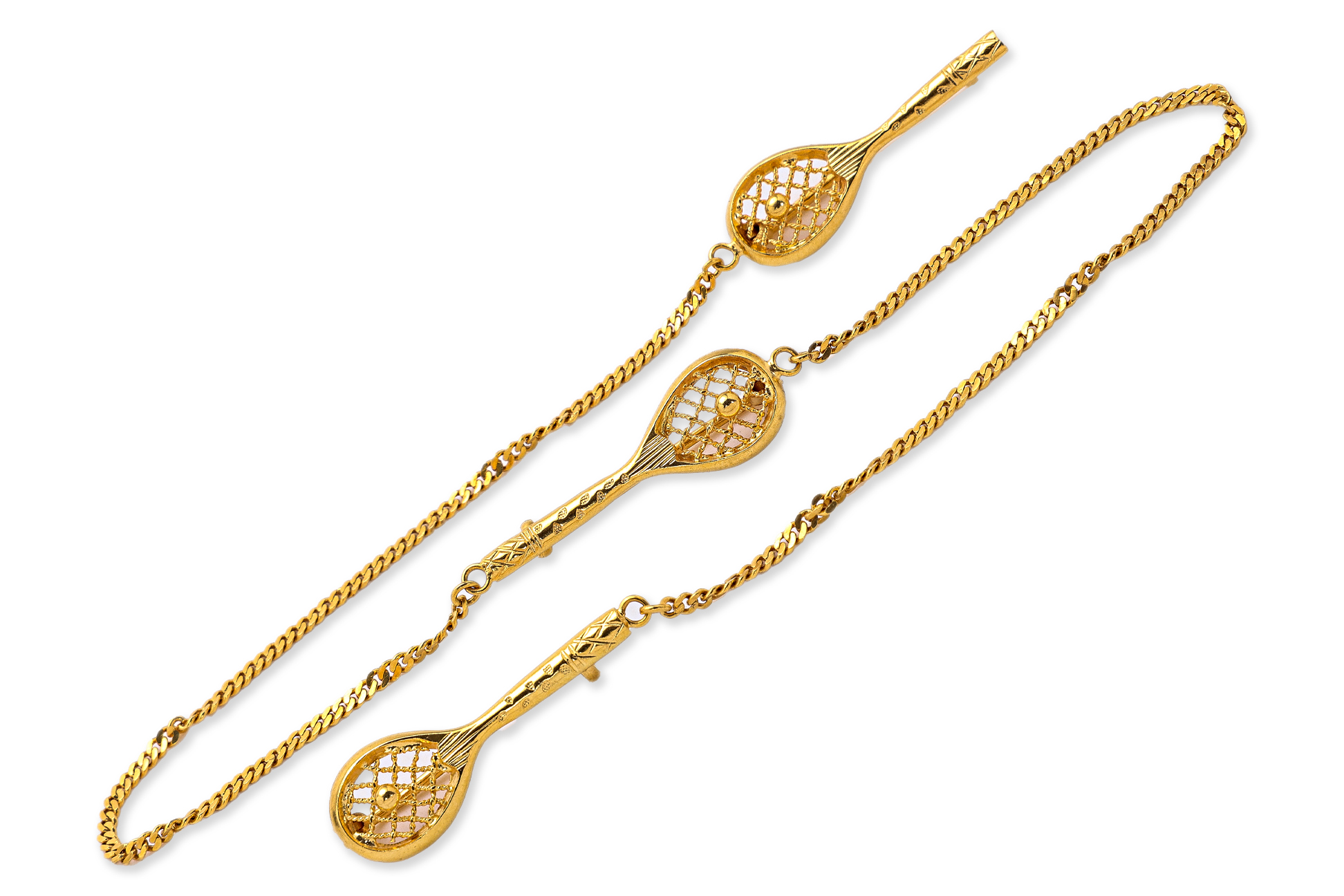 A GROUP OF GOLD JEWELLERY - Image 2 of 3