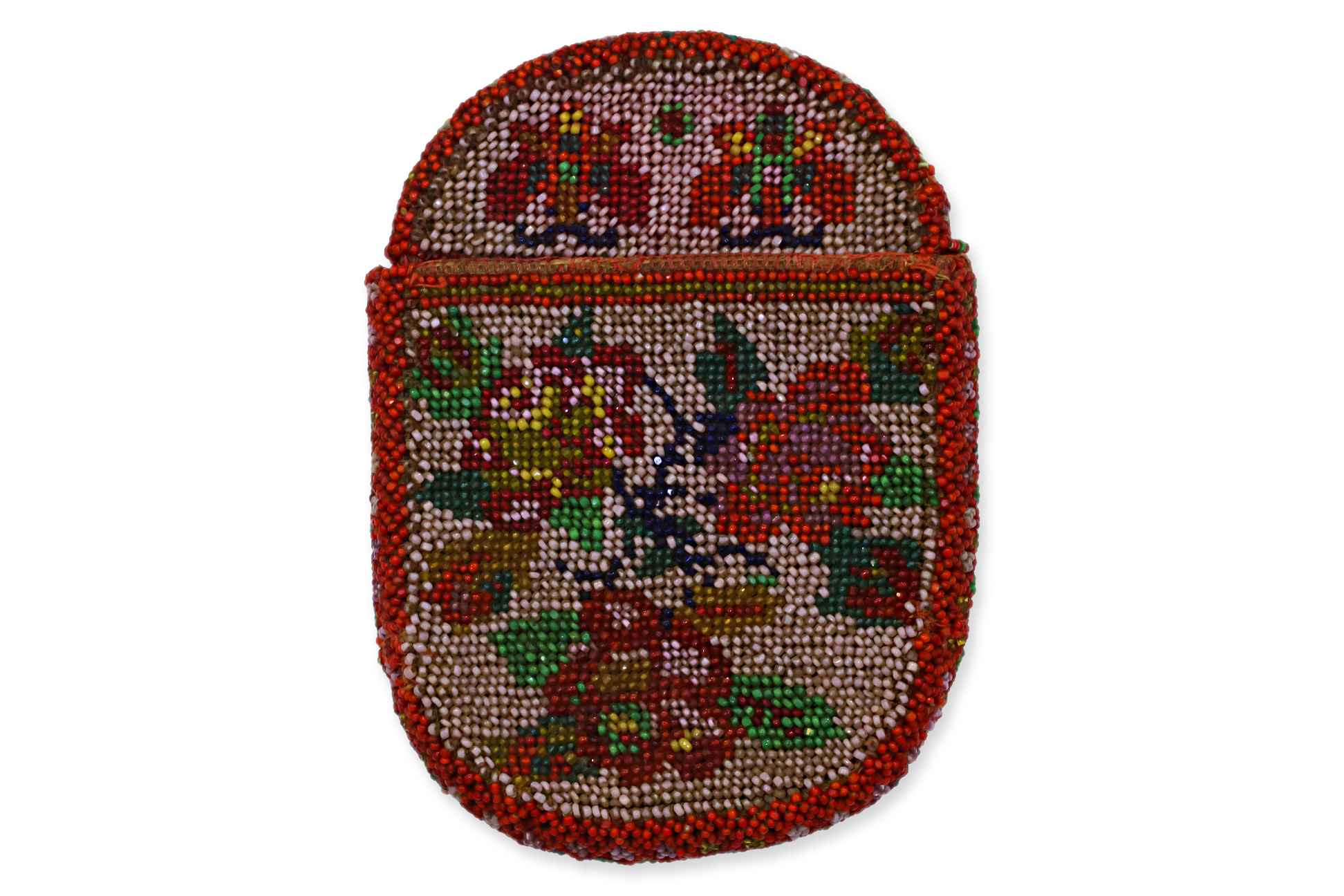 A BEADED DAUN NIPAH CASE - Image 2 of 3