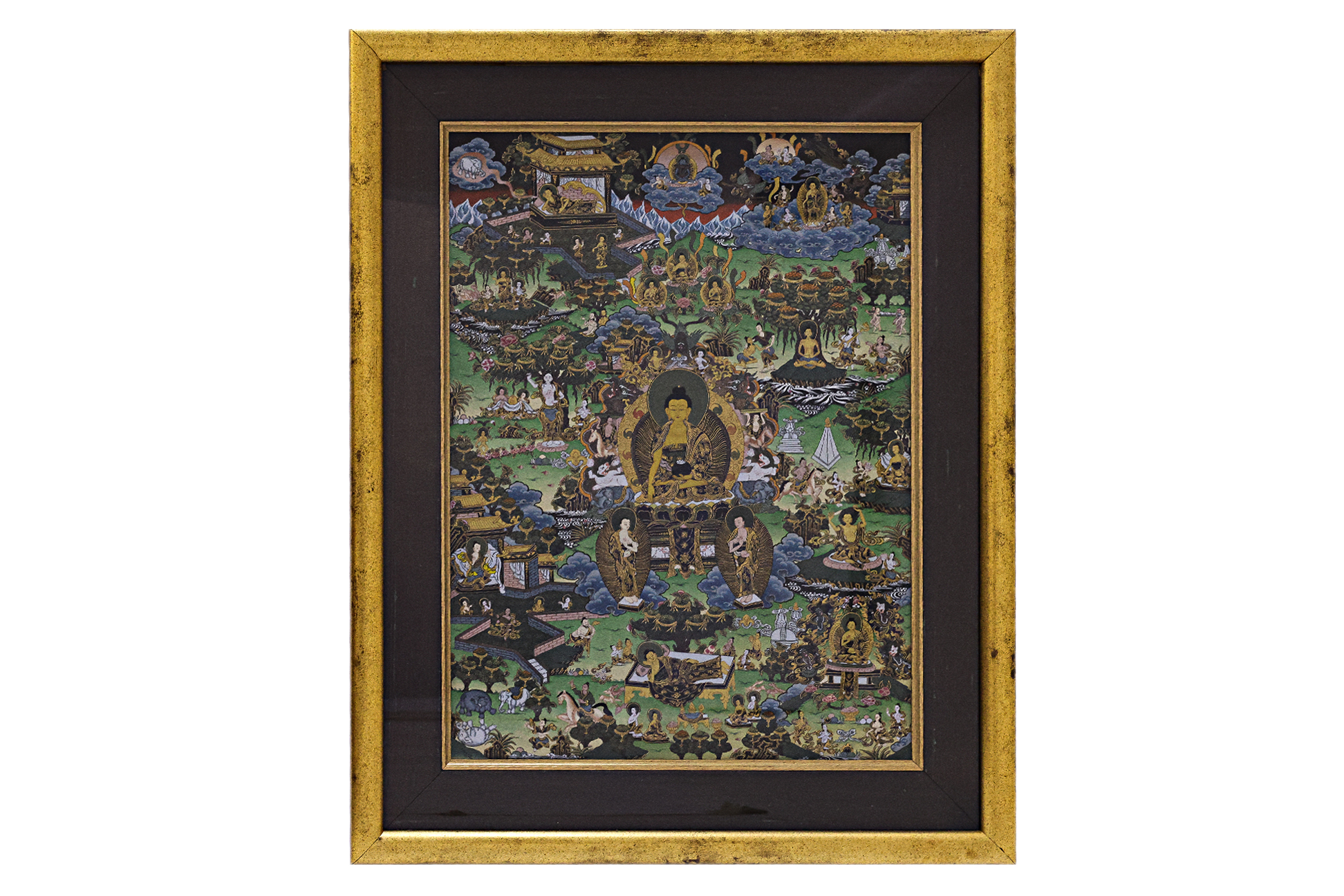 A THANGKA PAINTING - Image 2 of 3