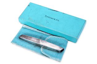 A TIFFANY & CO. SILVER 'CLIPIT' PAPER CUTTER