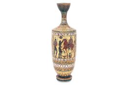 A REPLICA GREEK POTTERY LEKYTHOS JUG