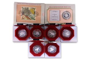 A GROUP OF SINGAPORE SILVER COINAGE