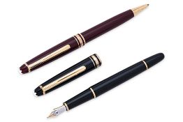 TWO MONTBLANC MEISTERSTUCK PENS