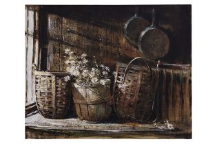 ADOLF SEHRING (1930-2015) - STILL LIFE WITH DAISIES