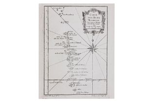 A 1750 FRENCH MAP OF THE MALDIVES