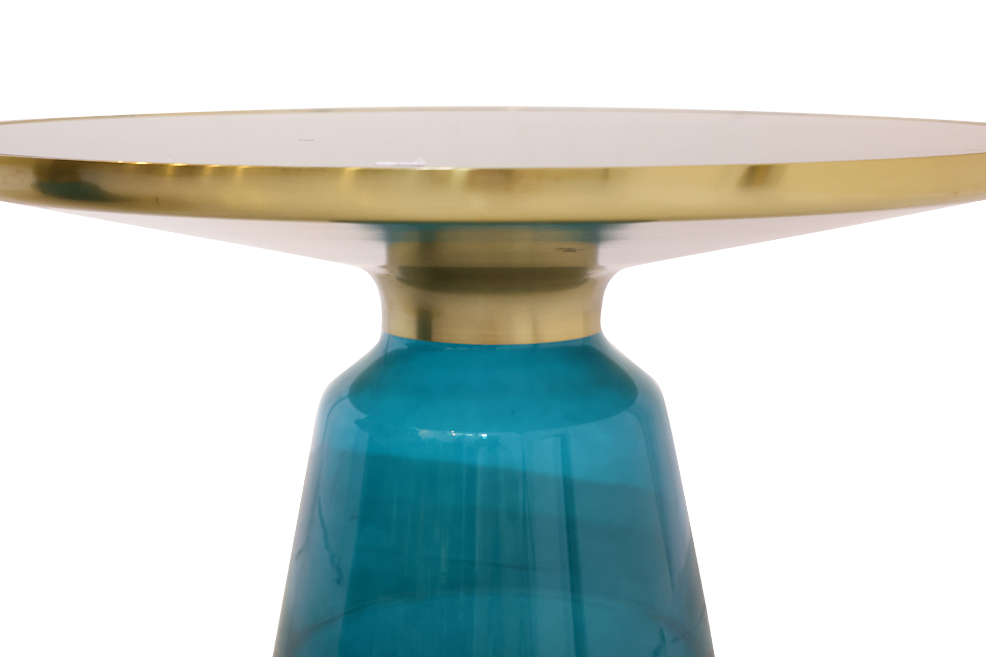 A PAIR OF GLASS BELL COFFEE TABLES - Image 3 of 20