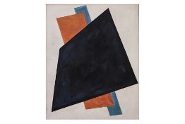 AN AVANT-GARDE COMPOSITION IN THE STYLE OF LIUBOV POPOVA