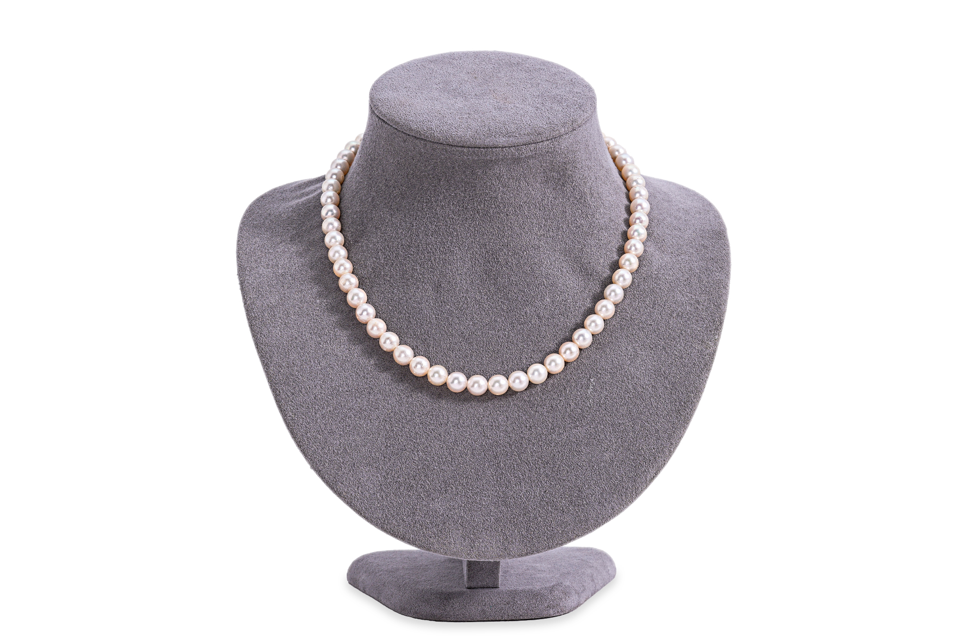 AN AKOYA CULTURED PEARL STRAND - Image 3 of 3