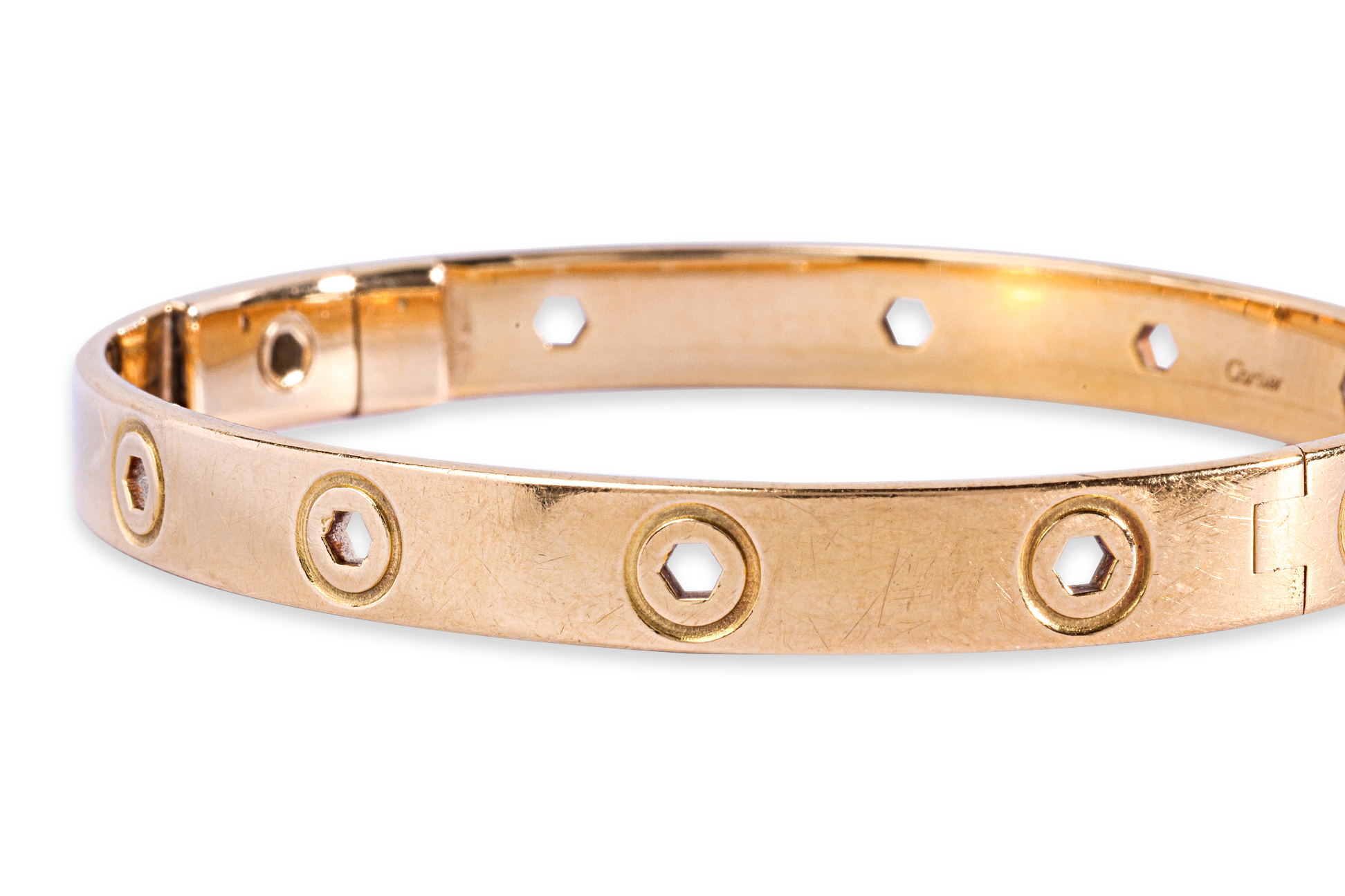 A RARE VINTAGE CARTIER LOVE BANGLE CIRCA 1960s - Image 3 of 3