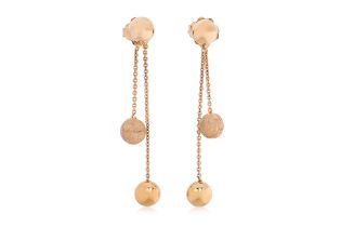 A PAIR OF STUD EARRINGS BY CHIMENTO