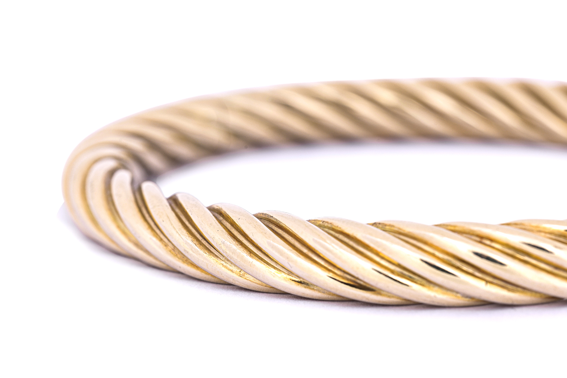 A GOLD BANGLE BY TIFFANY & CO. - Image 3 of 7