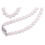 AN AKOYA CULTURED PEARL STRAND