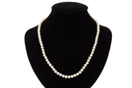 A CULTURED AKOYA PEARL NECKLACE BY TIFFANY & CO.