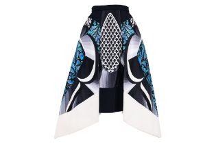 A PETER PILOTTO PRINTED HEAVYWEIGHT SKIRT