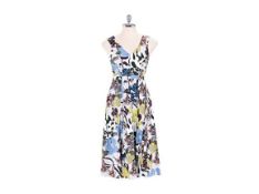 A MARNI FLORAL PRINT SLEEVELESS DRESS