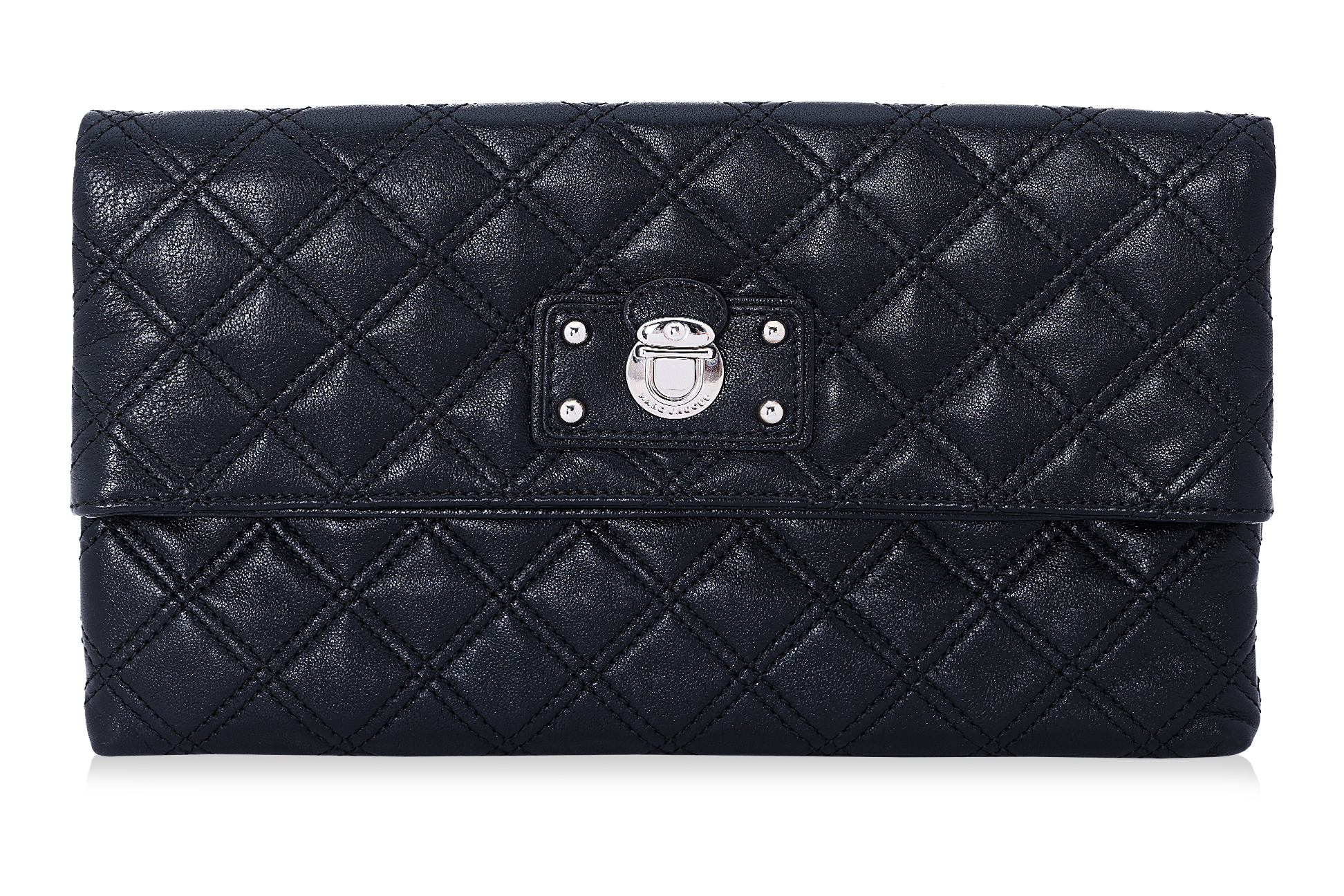 A MARC JACOBS QUILTED CLUTCH