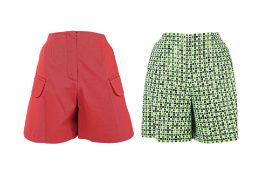 TWO CARVEN SHORTS