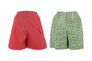 TWO CARVEN SHORTS