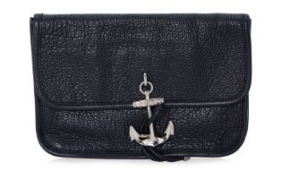 A BALENCIAGA ANCHOR CLUTCH