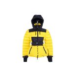 A MONCLER BELTED SKI JACKET