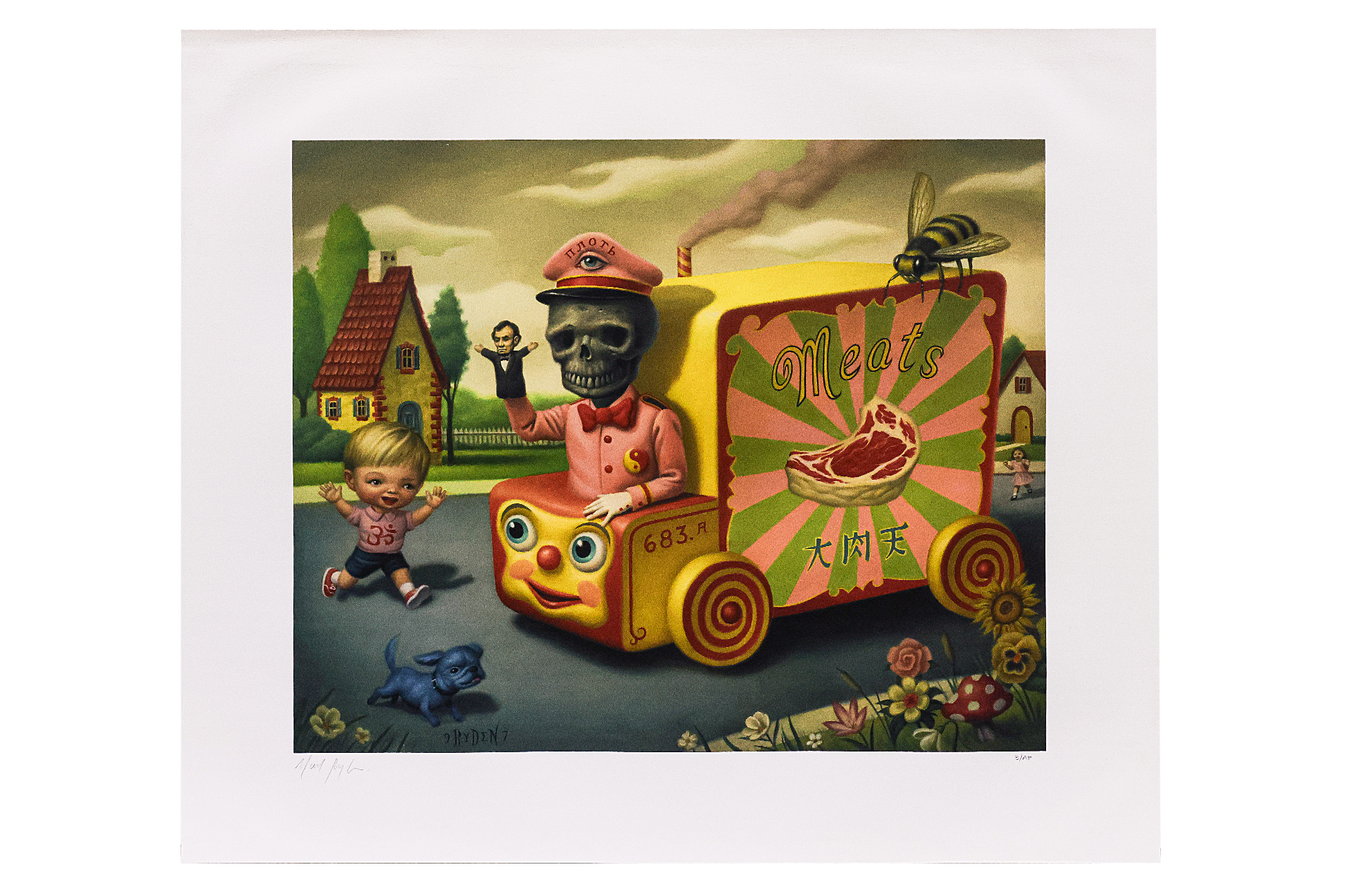 MARK RYDEN (B. 1963) - 'THE MEAT MAGI' - Image 2 of 2
