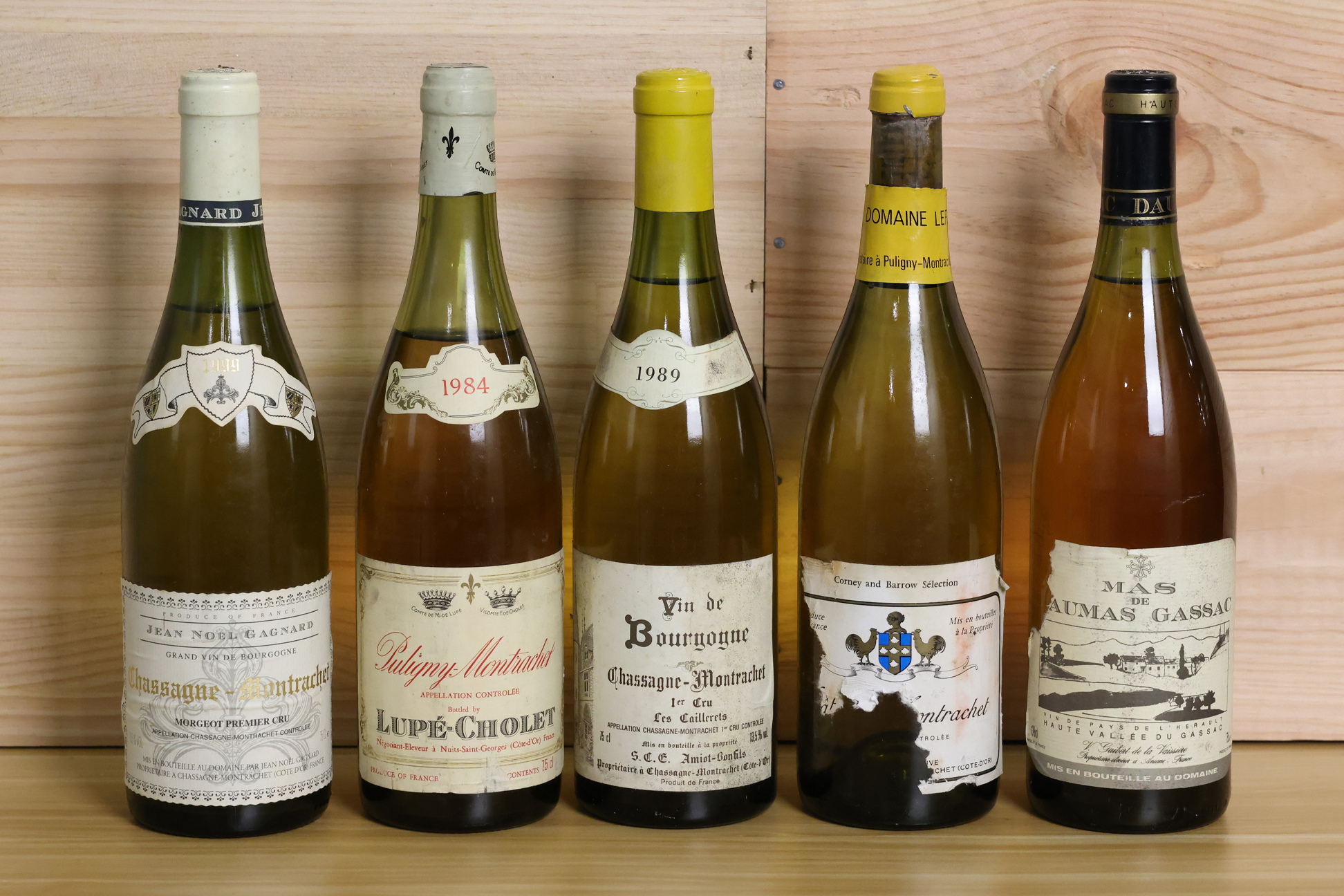 FRANCE, MIXED WHITE - MONTRACHET ETC (6 BT)