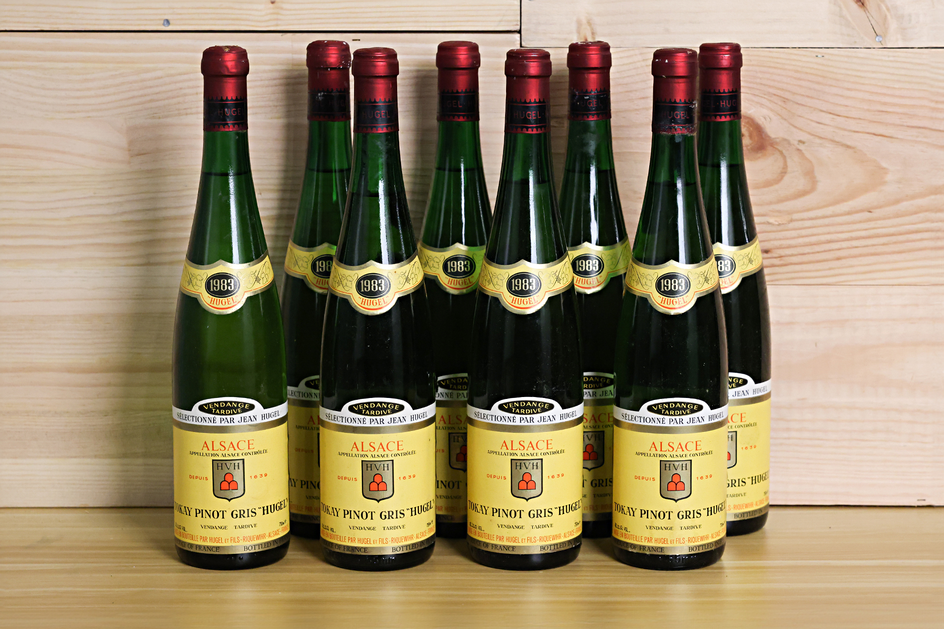 HUGEL TOKAY PINOT GRIS VENDAGE TARDIVE 1983 (8 BT)