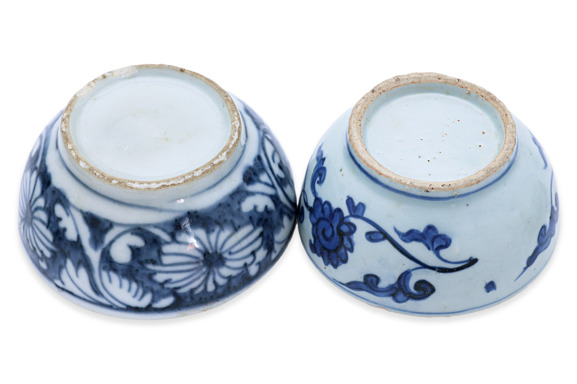 TWO BLUE AND WHITE PORCELAIN BOXES AND A JAR - Image 4 of 6