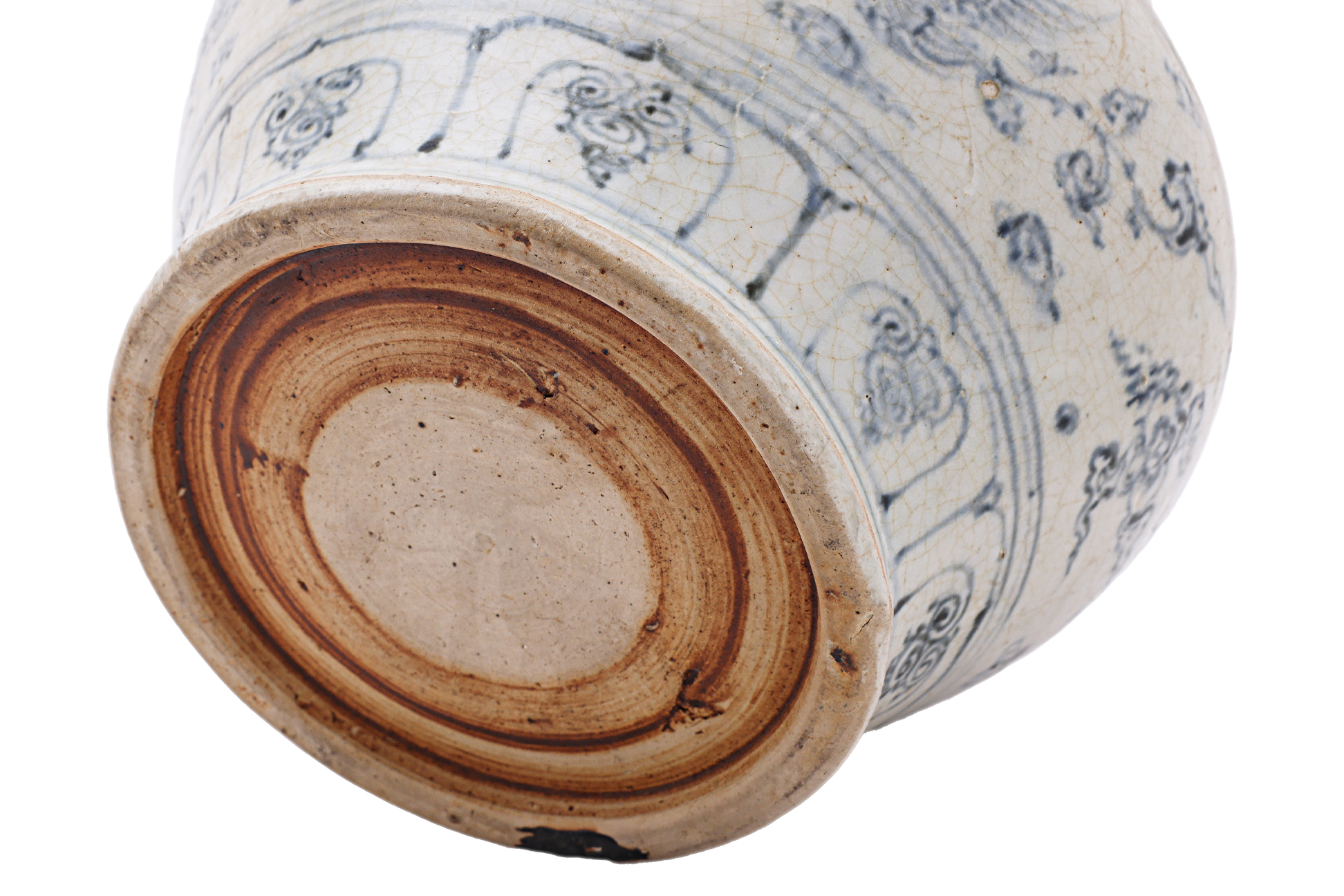 A VIETNAMESE BLUE AND WHITE PHOENIX JAR - Image 6 of 17