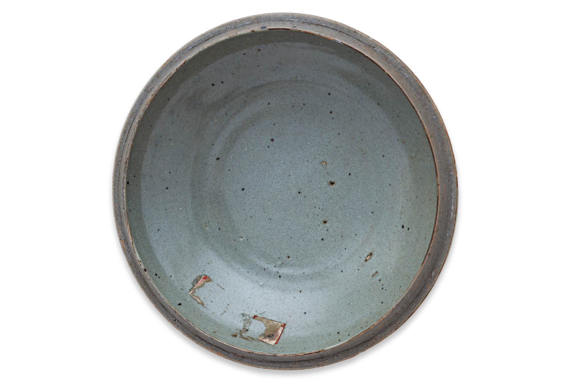 A YUE-TYPE ARCHAISTIC INCISED CELADON BOWL AND COVER - Image 4 of 5