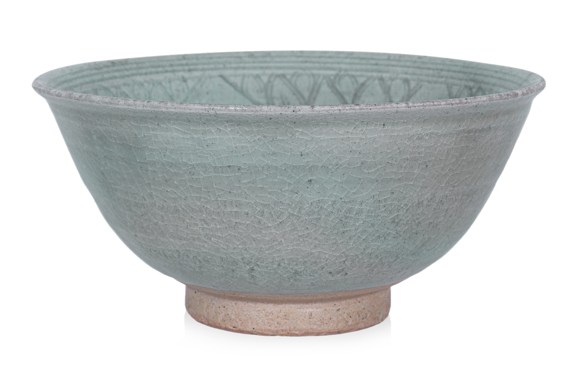 A THAI COMBED CELADON DEEP BOWL