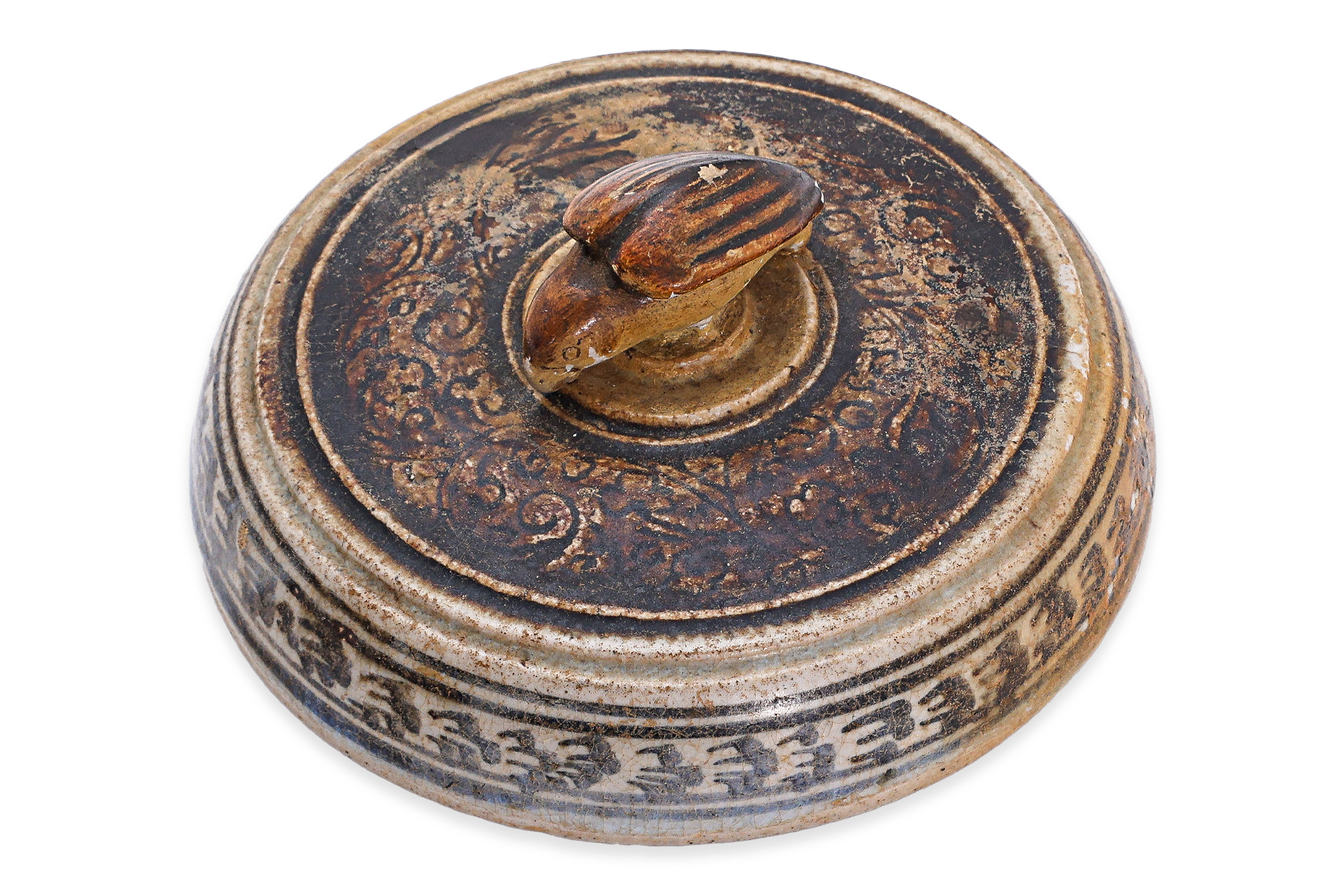 A THAI BOX AND COVER WITH BIRD FINIAL - Image 4 of 5