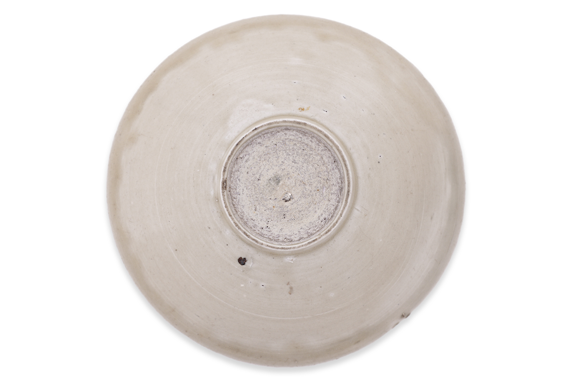 A COMBED QINGBAI SHALLOW BOWL - Image 5 of 5