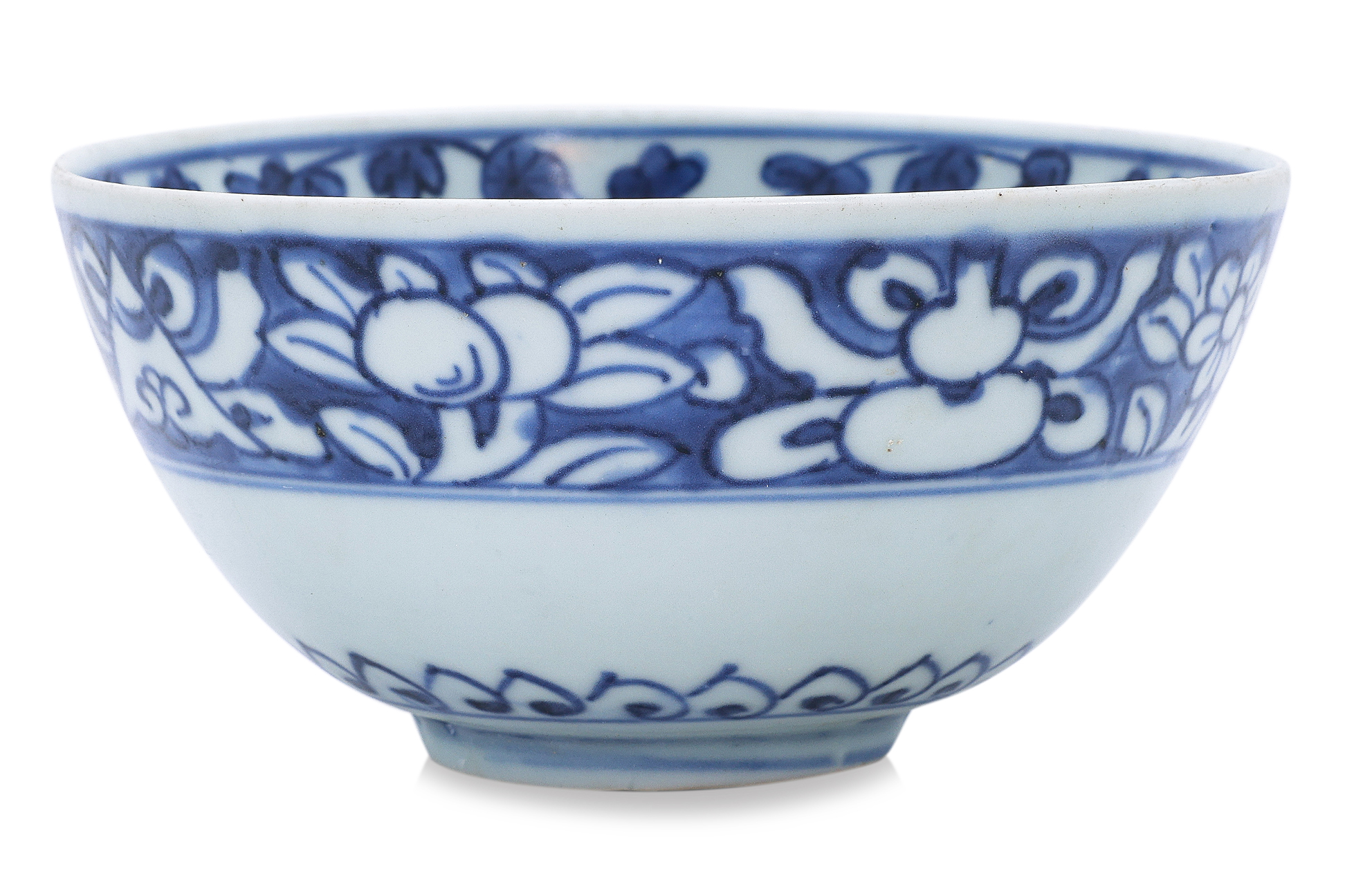 A BLUE AND WHITE PORCELAIN BOWL - Bild 2 aus 4