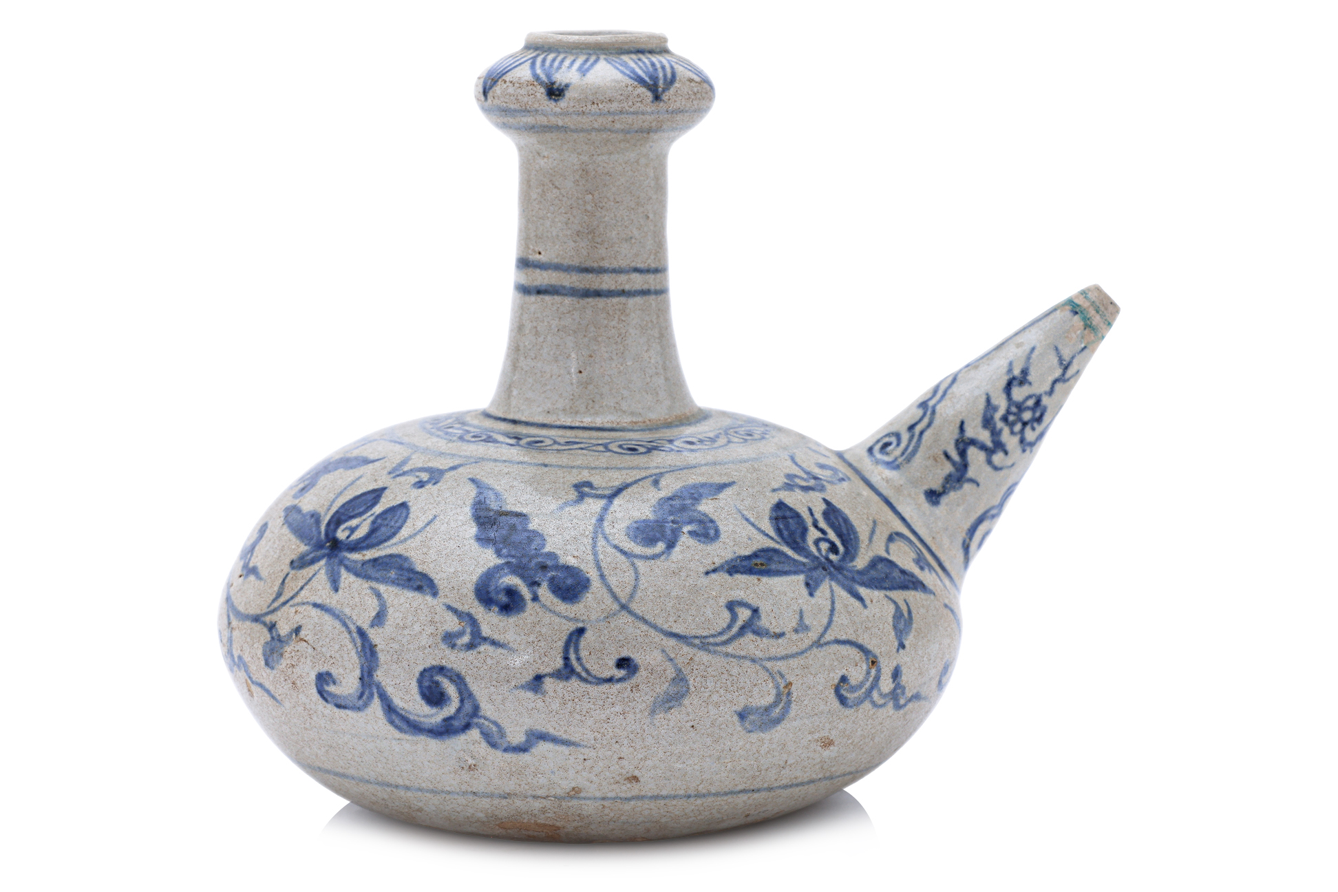 A VIETNAMESE BLUE AND WHITE KENDI - Image 2 of 4