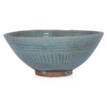 A LARGE THAI CELADON BOWL