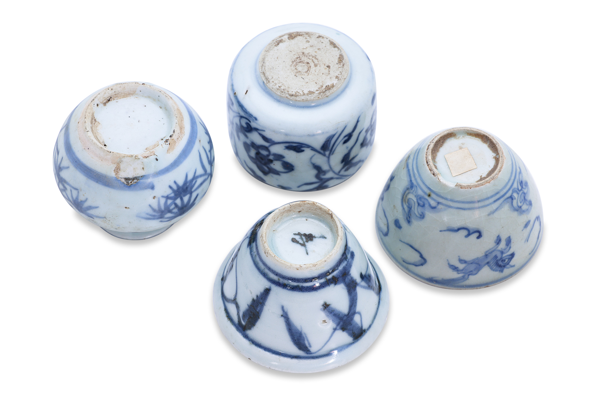 A GROUP OF SMALL BLUE AND WHITE WARES - Image 4 of 4