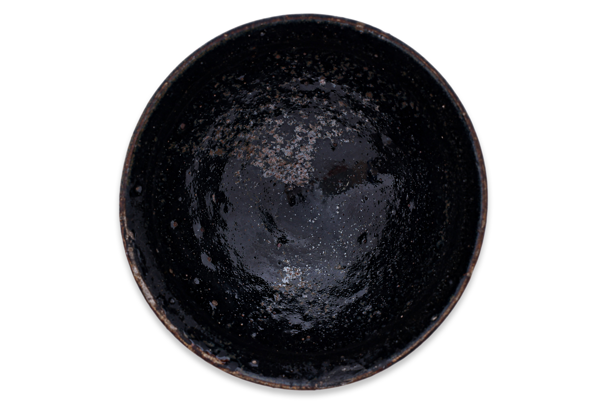 AN 'OIL SPOT' TEA BOWL - Image 3 of 5